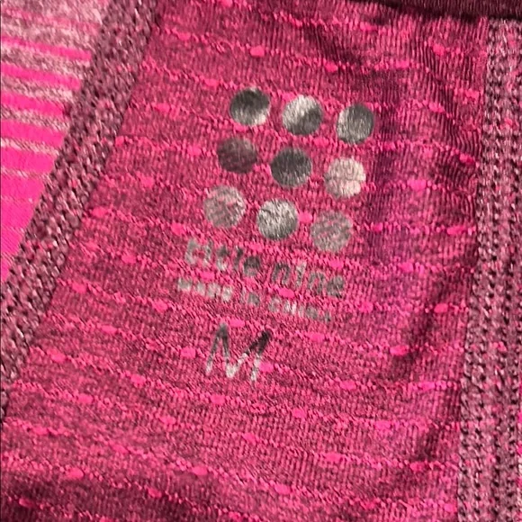 Title Nine Purple Striped Quarter-Zip Pullover - Picture 3 of 11